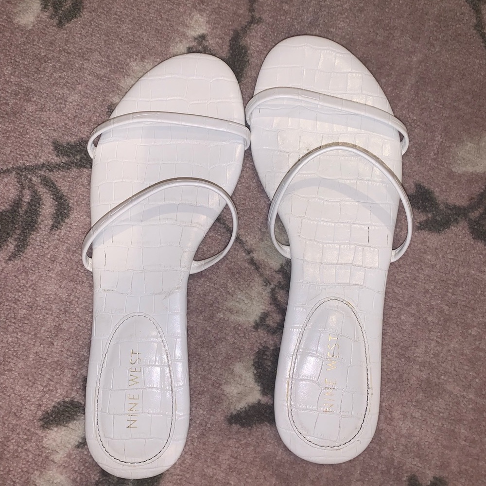 White Sandals